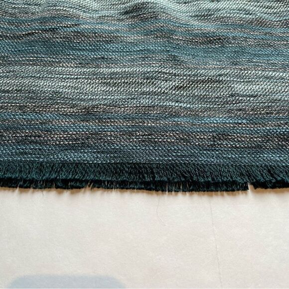 Ann Taylor Loft Mini Skirt Teal Tweed Size 00 Lined, Back zipper - Picture 9 of 9